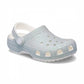 Crocs 210986 SILVER GLITZ 210986-100 Classic Clog
