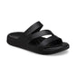 Crocs Getaway Strappy BLACK Lightweight Mule Sandal 001