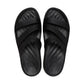 Crocs Getaway Strappy BLACK Lightweight Mule Sandal 001