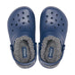 Crocs NAVY Charcoal lined clog 207010-060