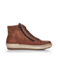Remonte Ankle Boot D0772-22 BROWN LEATHER with Lace and Zip