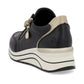Remonte Trainer Shoe with Lace and Zip D0T03-01 BLACK LEATHER