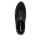 Remonte Shoes D0t08-02 Trainer style shoe with wedge sole and zip front BLACK COMB D0T08-02