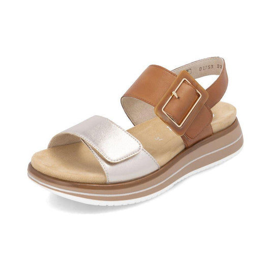 Remonte Wedge Sandal D1j53-22 BROWN