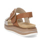 Remonte Wedge Sandal D1j53-22 BROWN