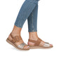 Remonte Wedge Sandal D1j53-22 BROWN