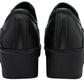 Lotus Shoe Delmar  Leather Slip-on Trouser Shoe with wedge heel BLACK ULS527