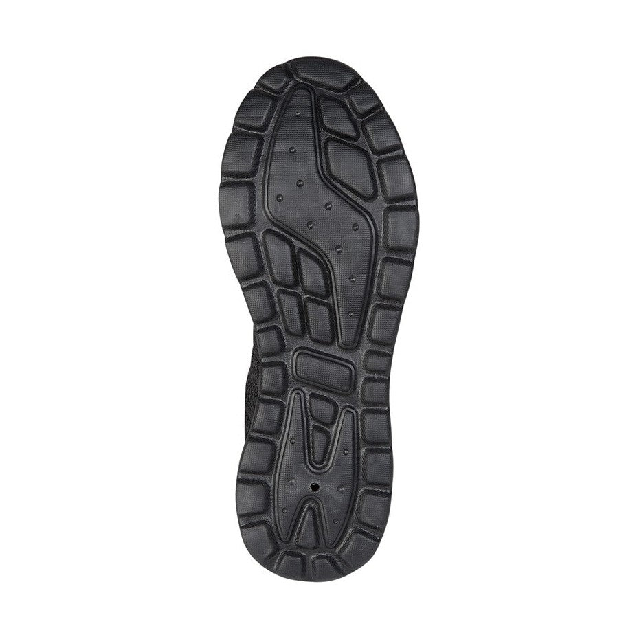 Dek T686 BLACK Lightweight Memory Foam Lace Up Trainer