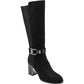 Lotus Boot Elsa Long heeled Riding boot  BLACK ULB403