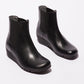 Fly London Orfu Black Ankle Boots