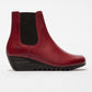 Fly London ORFU Ankle Boot BURGUNDY