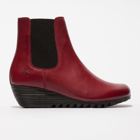 Fly London ORFU Ankle Boot BURGUNDY