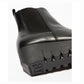 Fly London Vaze BLACK Soft Leather Wedge Heel Chelsea Boot