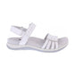 Free Spirit Maddy WHITE Touch Fastening Walking Sandal