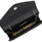 Lotus Occasion Bag Gazelle Matching Clutch bag for Betsy shoe BLACK ULG079