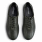 Hotter Shoe Tone  Forest GREEN Leather Lace up Wide Fitting Shoe