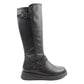 Heavenly Feet Rubymae BLACK Vegan Friendly Long Boot