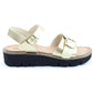 Heavenly Feet Trudy GOLD Vegan Friendly Sandal