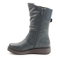 Heavenly Feet Boot Hannah OCEAN Vegan Friendly Mid Calf Wedge Boot