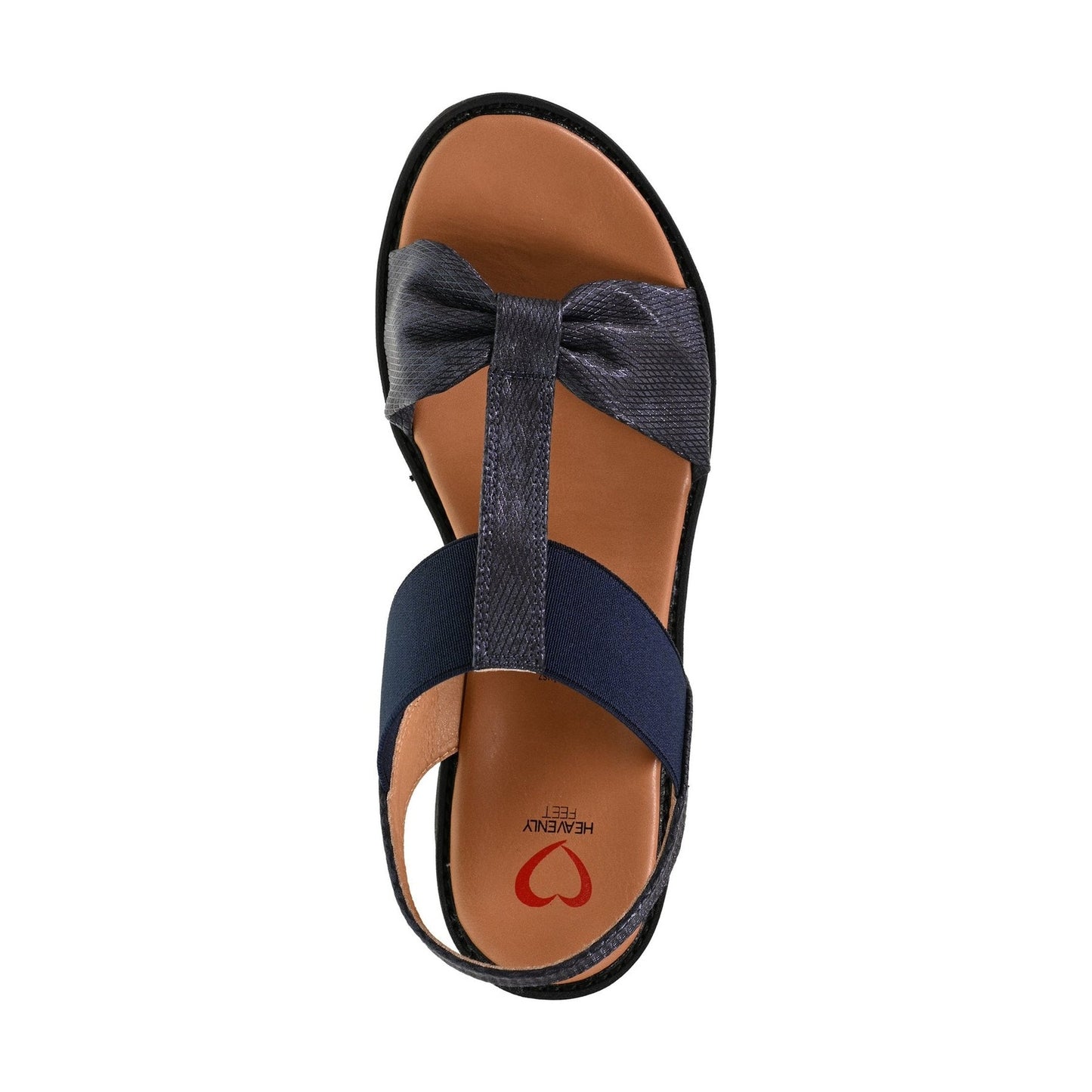Heavenly Feet Accord NAVY Chunky Sole Sandal