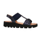 Heavenly Feet Accord NAVY Chunky Sole Sandal
