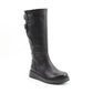 Heavenly Feet Bernice Black Vegan Friendly Long Leg Boot