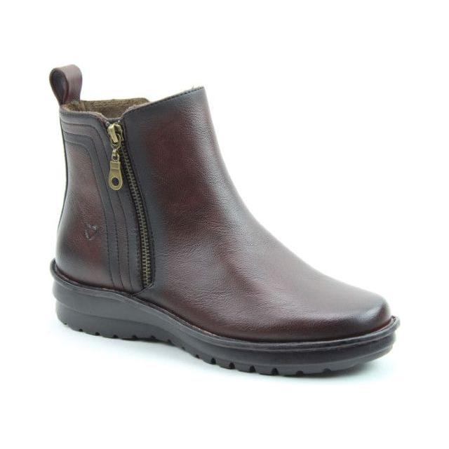 Heavenly Feet Ankle Boot Patti H CHOCOLATE 