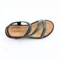 Heavenly Feet Fresco BLACK Chunky Sole Sandal