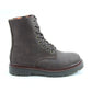 Heavenly Feet Justina BARK 8 Eyelet Lace Up Boot With Zip