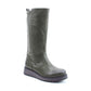 Heavenly Feet Luna Long Boot with zip KHAKI