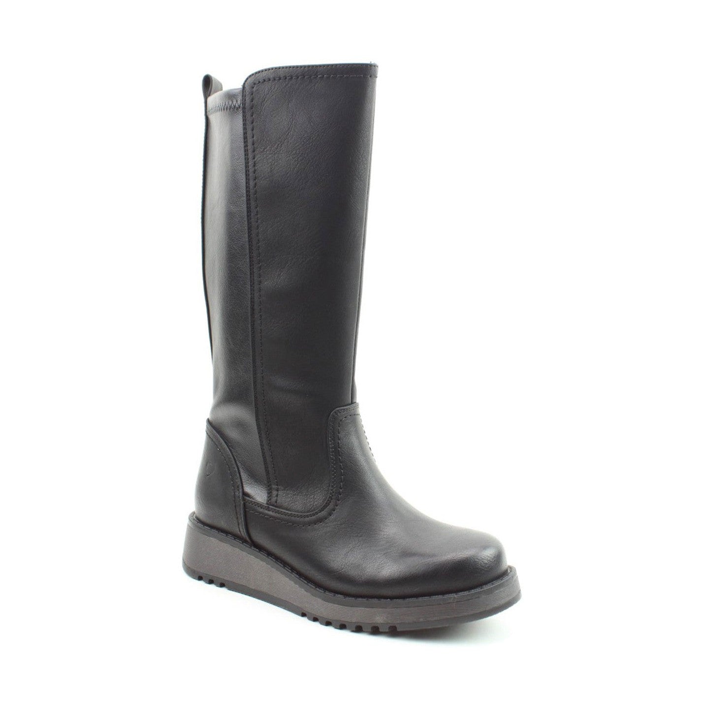 Heavenly Feet Luna Long Boot with zip KHAKI
