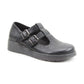 Heavenly Feet Mimosa BLACK Twin Bar Vegan Friendly Shoe