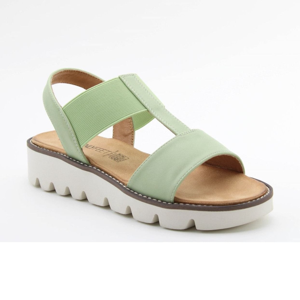 Heavenly Feet Ritz Vegan Friendly Sandal MINT