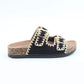 Heavenly Feet Sandy BLACK Comfort Sandal