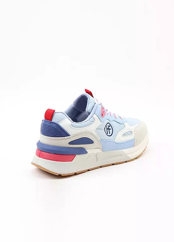 Heavenly Feet Santo Blue Multi Water Resistant Vegan Friendly Trainer