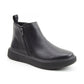 Heavenly Feet Senta BLACK Vegan Friendly Zip Ankle Boot