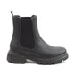 Heavenly Feet Zeta BLACK Litesole Chelsea Boot with Zip