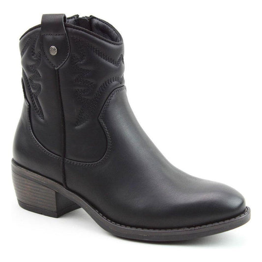 Heavenly Feet Boot Francesca Cowboy Boot BLACK