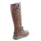 Heavenly Feet Rubymae Vegan Friendly Long Boot CHOCOLATE