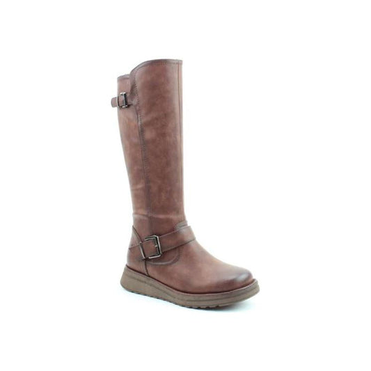 Heavenly Feet Rubymae Vegan Friendly Long Boot CHOCOLATE