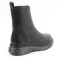 Heavenly Feet Boot Yolanda Front Zip Ankle Boot BLACK