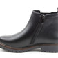 Heavenly Feet Boot Angelina Chelsea style Ankle Boot with zip BLACK DAWLISH