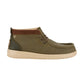 Hey Dude Wally Mid Grip OLIVE Waxed Canvas Boot