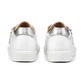 Hotter Chase White Leather Comfort Trainer