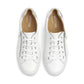 Hotter Chase White Leather Comfort Trainer