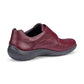 Hotter SUGAR Maroon touch fastening Wide Fitting Shoe
