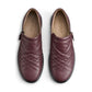 Hotter Shoe POPPY Trainer style Shoe with Zip WIDE MAROON
