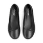 Hotter Shoe ROBYN Ballerina style Flat court shoe WIDE BLACK