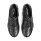 Hotter Shoe Tone Black Extra Wide Leather Lace up Shoe Black
