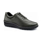 Hotter Shoe Tone Forest GREEN Leather Lace up Wide Fitting Shoe
